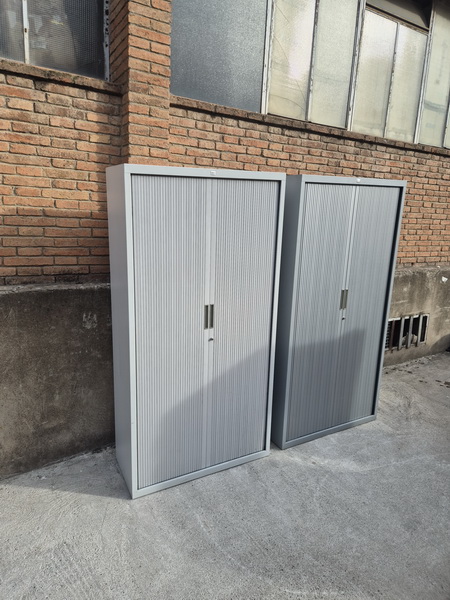 armario archivador oficina metal plastico 197.5x100x45 2u